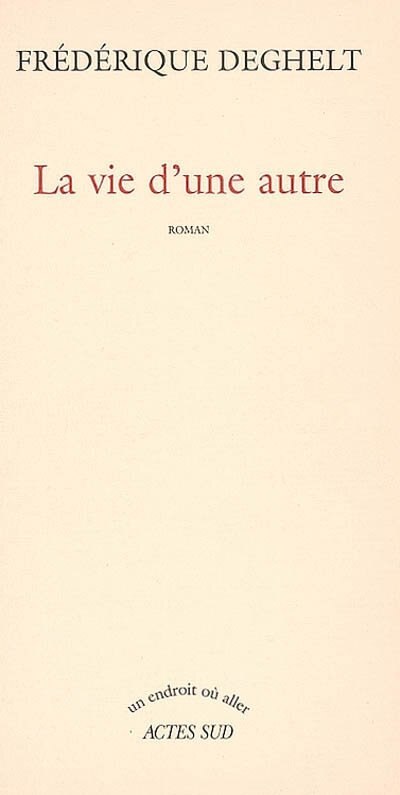 Couverture_La vie d'une autre