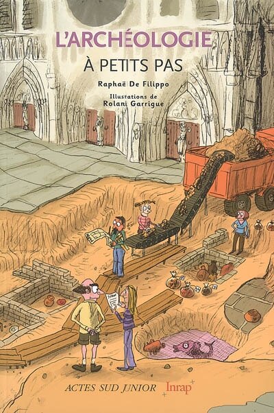 Couverture_L'archéologie à petits pas