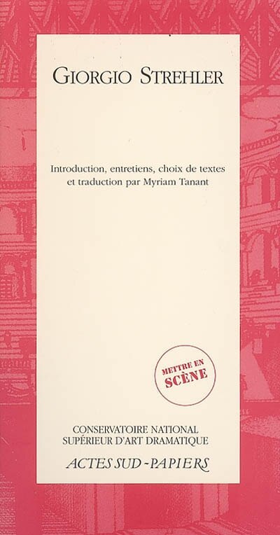 Couverture_Giorgio Strehler