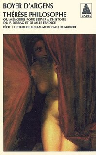 Couverture_Thérèse philosophe ou Mémoires pour servir à l'histoire du P. Dirrag et de Mlle Eradice