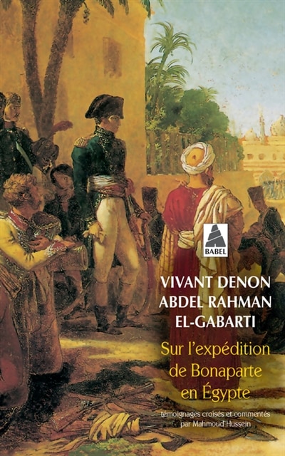 Front cover_Sur l'expédition de Bonaparte en Egypte