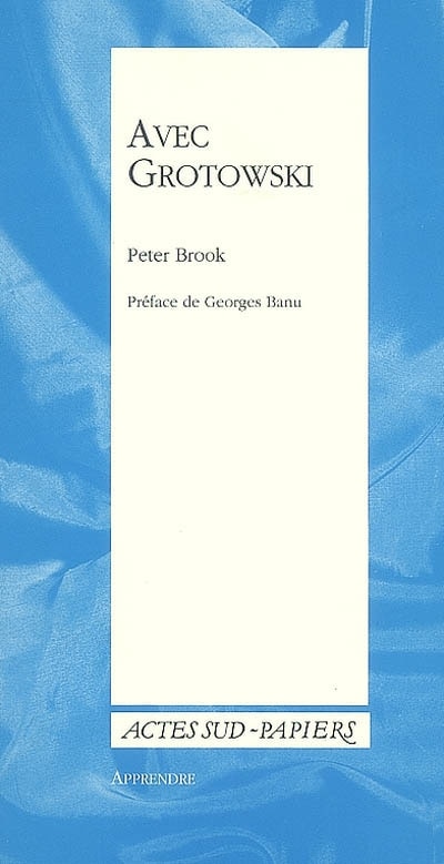 Front cover_Avec Grotowski