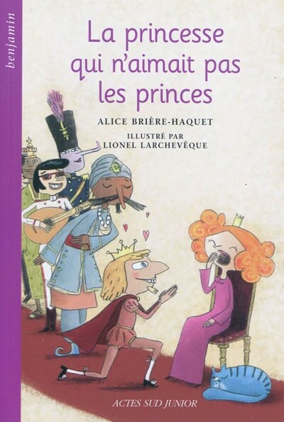 Front cover_La princesse qui n'aimait pas les princes