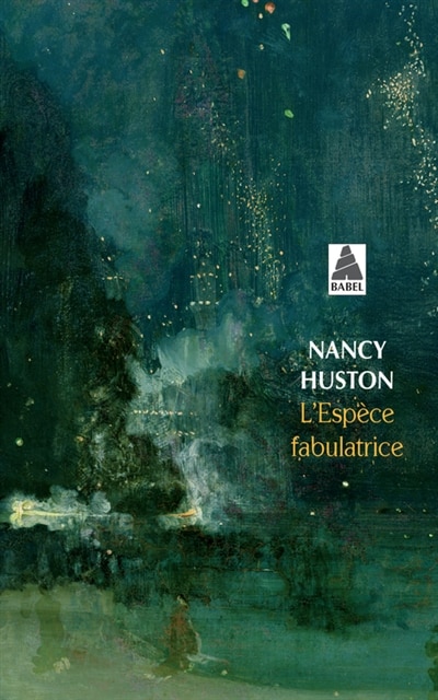 Front cover_L' espèce fabulatrice
