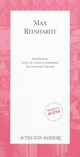 Front cover_Max Reinhardt