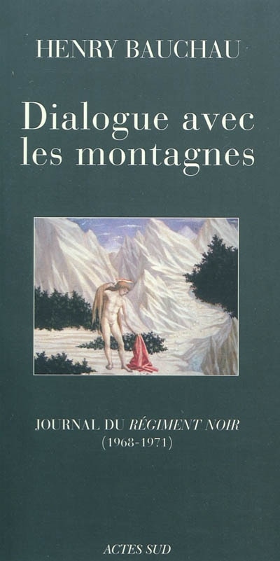 Front cover_Dialogue avec les montagnes
