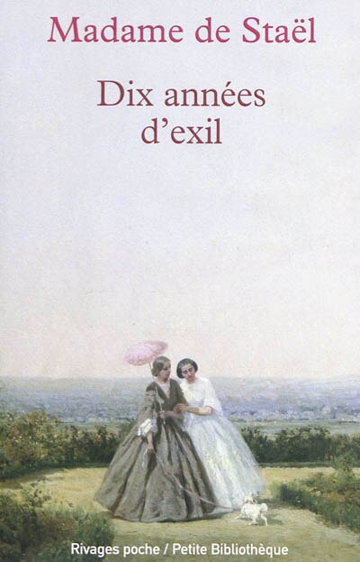 Front cover_Dix années d'exil