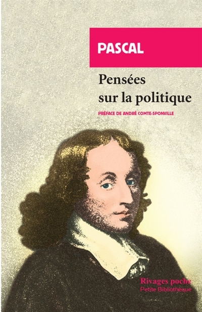 Front cover_Pensées sur la politique ; Trois discours sur la condition des grands