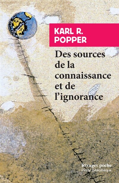 Front cover_Des sources de la connaissance et de l'ignorance