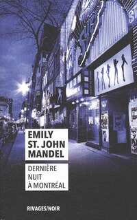 Front cover_Dernière nuit à Montréal