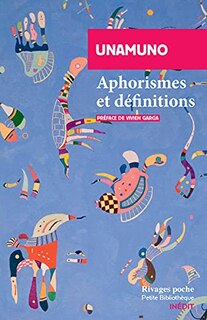 Front cover_Aphorismes et définitions