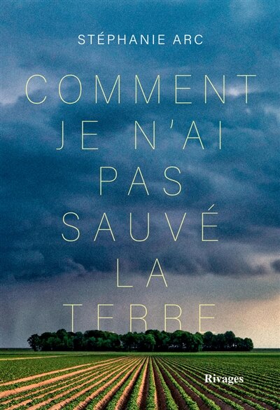 Couverture_Comment je n'ai pas sauv&eacute; la Terre