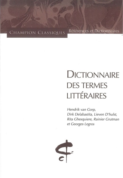 Couverture_Dictionnaire des termes litt&eacute;raires