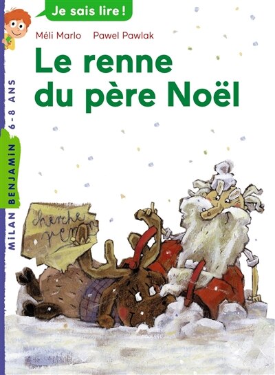 Front cover_Le renne du Père Noël