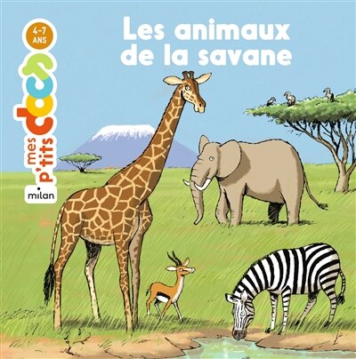 Front cover_Les animaux de la savane