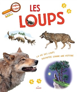 Les loups: la vie des loups racontée comme une histoire