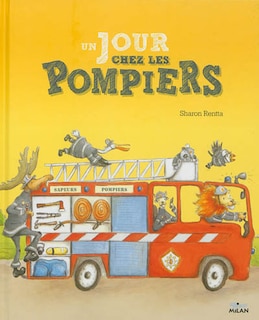 Couverture_Un jour chez les pompiers