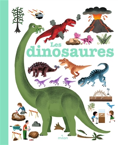 Front cover_Les dinosaures