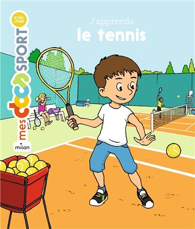 Couverture_J'APPRENDS LE TENNIS