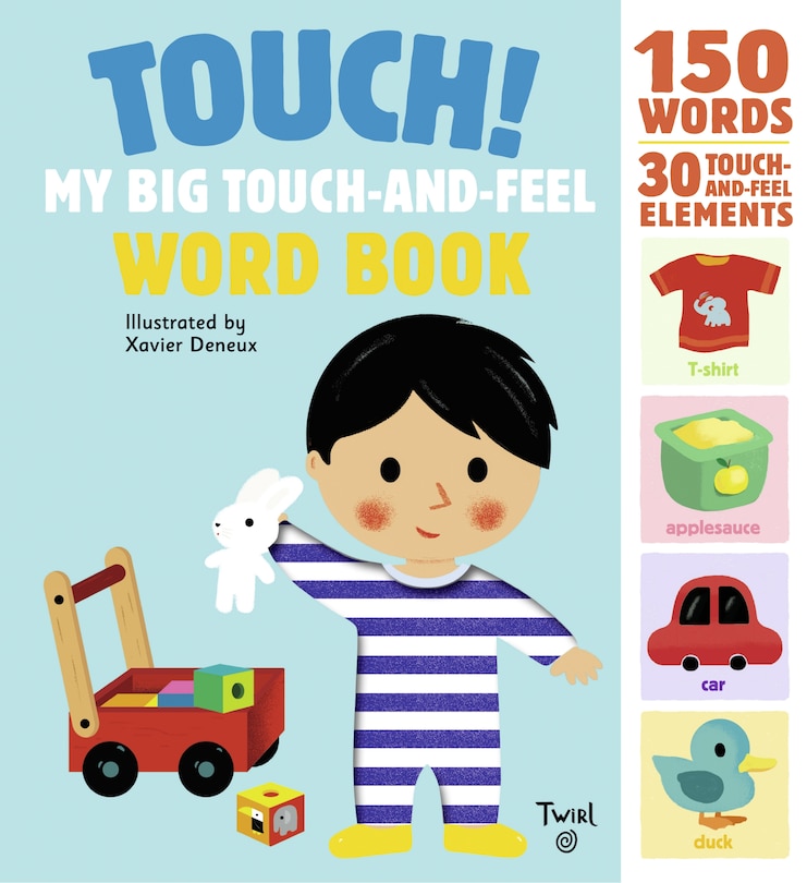 Front cover_Touch! My Big Touch-and-feel Word Book