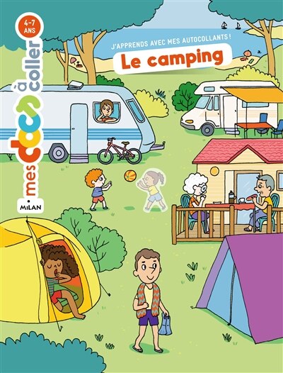 Front cover_Le camping : autocollants