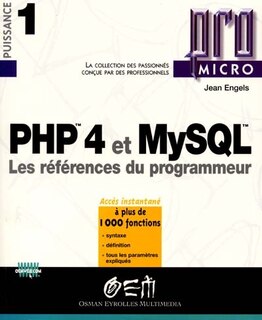 Front cover_PHP 4 et My SQL : les références du programmeur