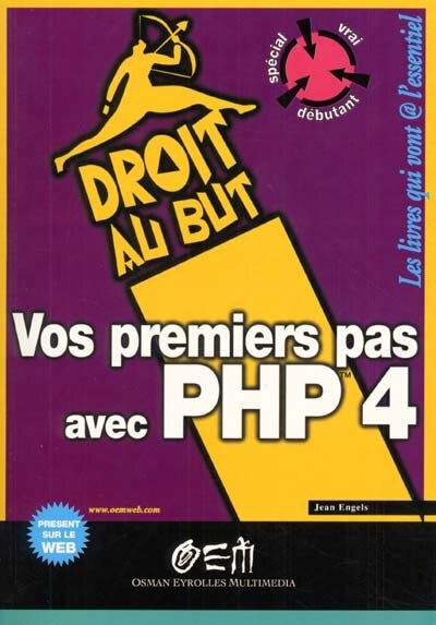 Couverture_Vos premiers pas avec PHP 4
