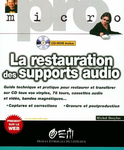 Front cover_La restauration des supports audio