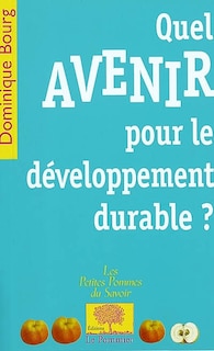 Couverture_Quel avenir pour le d&eacute;veloppement durable ?