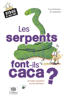 Front cover_Les serpents font-ils caca ?