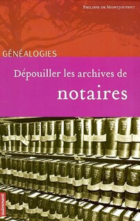 Front cover_Dépouiller les archives de notaires