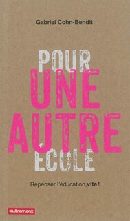 Front cover_Pour une autre école