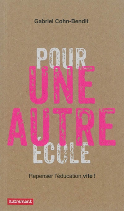 Front cover_Pour une autre école