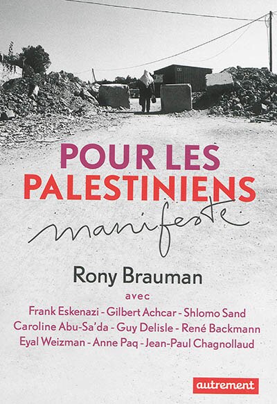 Couverture_Pour les Palestiniens