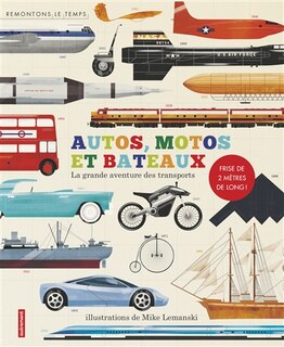 Front cover_Autos, motos et bateaux : la grande aventure des transports