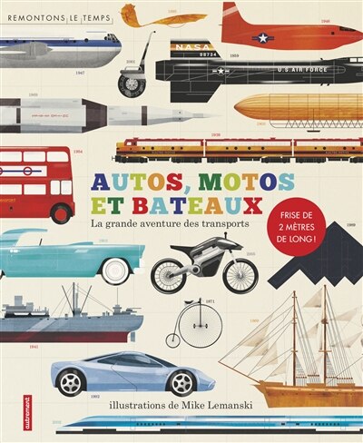 Front cover_Autos, motos et bateaux : la grande aventure des transports