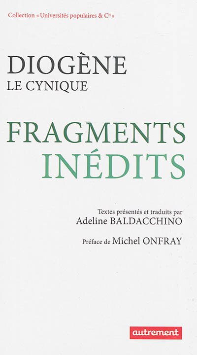 Front cover_Fragments inédits