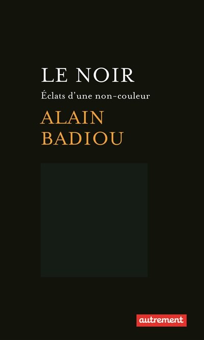 Couverture_Le noir : éclats d'une non-couleur
