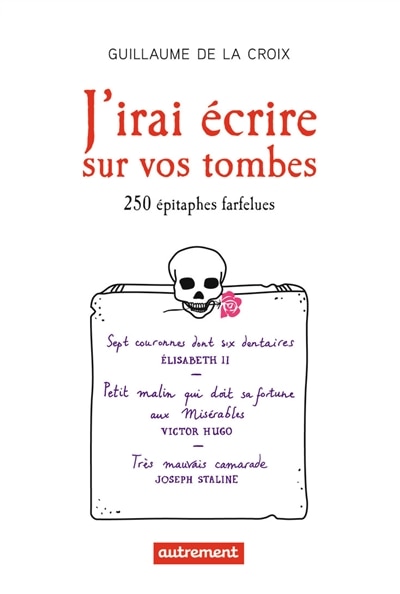 Front cover_J'irai écrire sur vos tombes