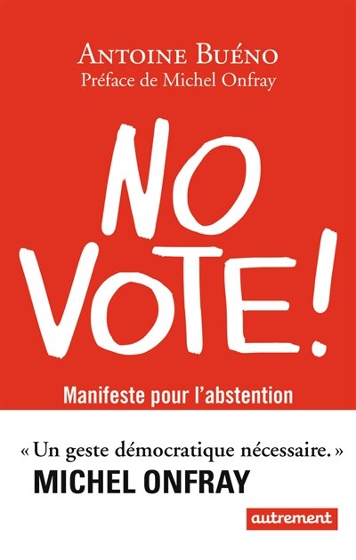 Front cover_No vote !