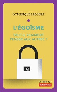 Couverture_L' égoïsme