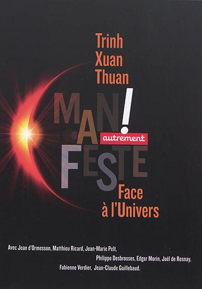 Front cover_Face à l'Univers