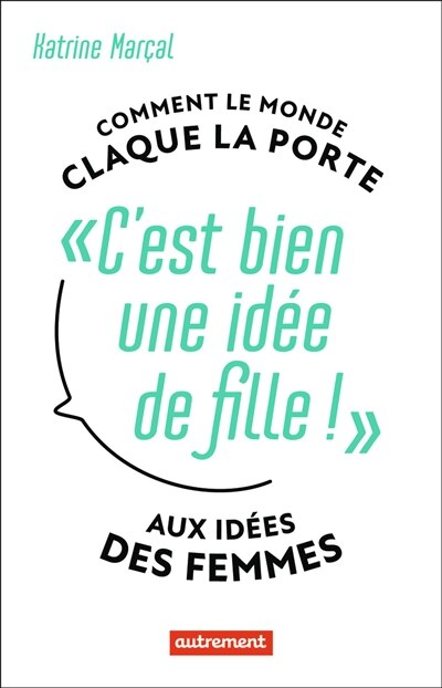 Front cover_C'est bien une idée de fille !