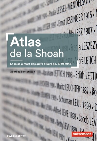 Front cover_Atlas de la Shoah