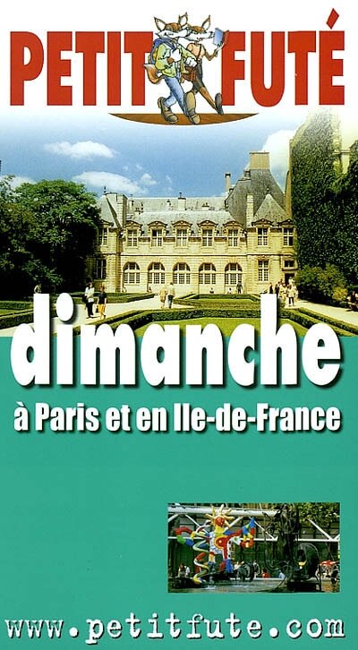 Front cover_Dimanche : à Paris et en Ile de France