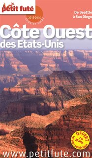 Couverture_Côte Ouest des Etats-Unis : de Seattle à San Diego : 2015-2016