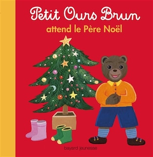 Couverture_Petit ours brun attend le Père Noël