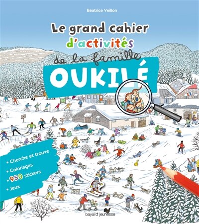 Couverture_Le grand cahier d'activités de la famille Oukilé