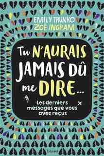 TU N'AURAIS JAMAIS DU ME DIRE... de Emily Trunko