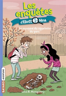 Front cover_Le mystère du squelette du parc